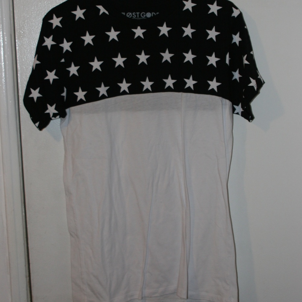 White & Black Stars T-Shirt
